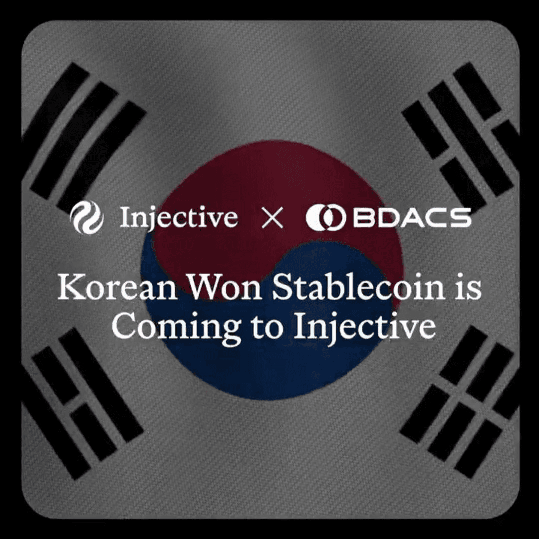 🥷 인젝티브, BDACS와 원화 담보 스테이블코인 KRW1 온체인 도입 Source

포스코 인터내셔널, LG CNS가
무역 채권 발행, 결제하는 인젝티브
다음 단계는 원화 결제

📔 파트너십 내용
· KRW1 발행사 BDACS와 MOU 체결
· 인젝티브 생태계 RWA 및 토큰화 원화 표시 결제 자산 구축 협력
· 한국 금융기관 자산 온체인 이전 및 KRW1 결제 지원 예정
· USD를 거치지 않고 원화로 거래 및 결제

✍ 원화 온체인 시장을 도입하기 위한 스타트를 끊은 인젝티브

매번 시기적절하게(어쩌면 조금 앞서) 준비해오던 인직이라 올해 말 원화 스테이블코인 법적 틀 마련되고 본격 시장 조성되는 걸 기다려보면 될 듯

#Injective #KOL